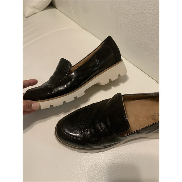 Vionic Kensley Women's Sz 7.5 Shoes Black Patent Leather Slip On Loafers - Picture 6 of 9